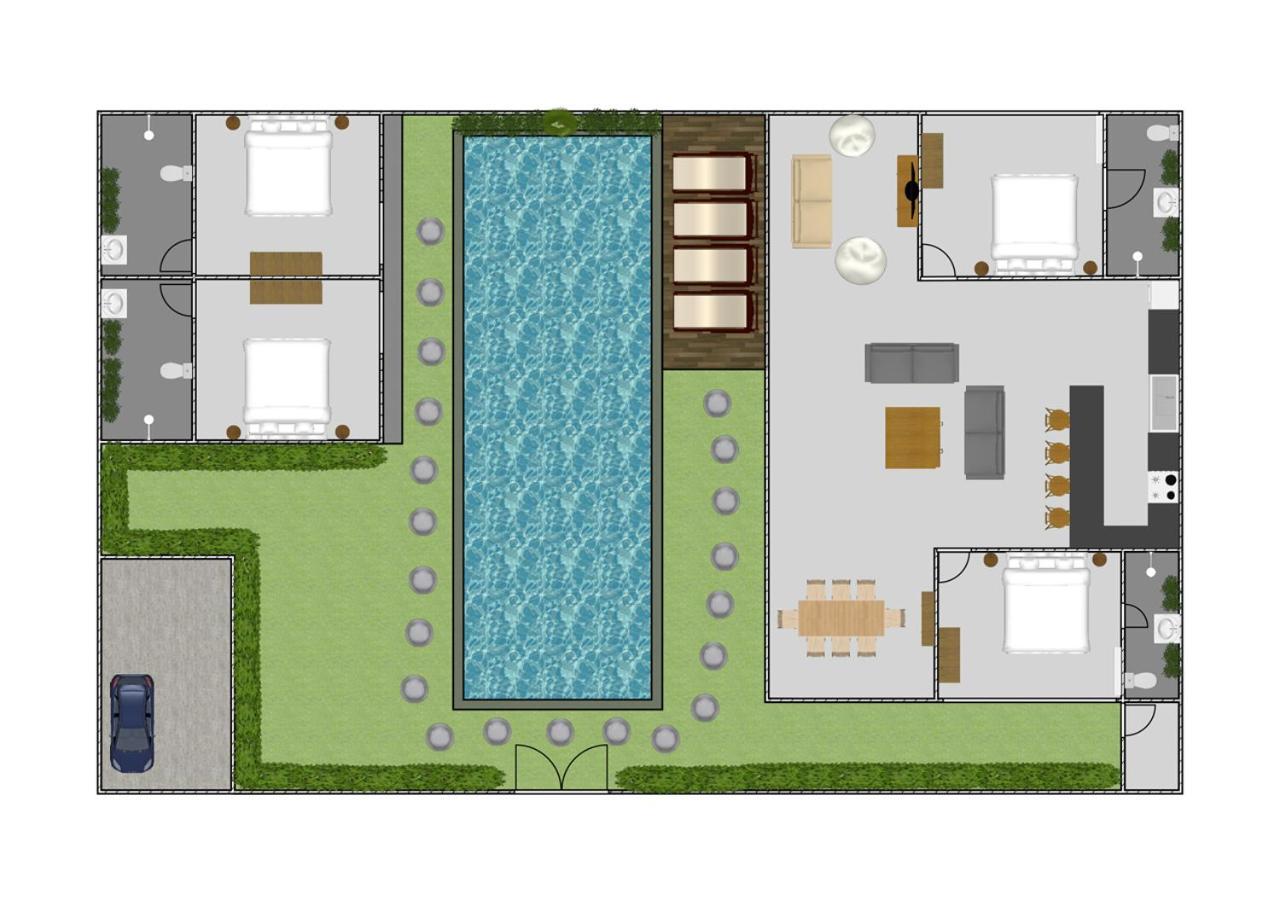 Villa Tinn Tamm By Optimum Bali Villas Seminyak Exteriör bild